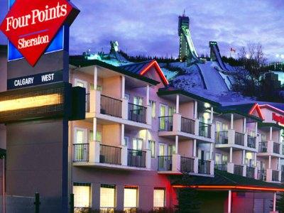 Four Points By Sheraton Hotel & Suites Calgary West Exteriör bild